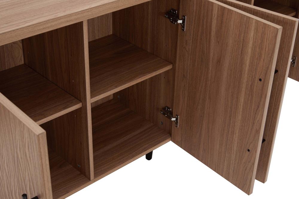Manhattan Comfort - Jodie Sideboard with 8 Adjustable Shelves in Maple - SB001-MP veiw 7