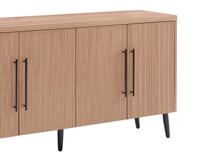 Manhattan Comfort - Jodie Sideboard with 8 Adjustable Shelves in Maple - SB001-MP veiw 8