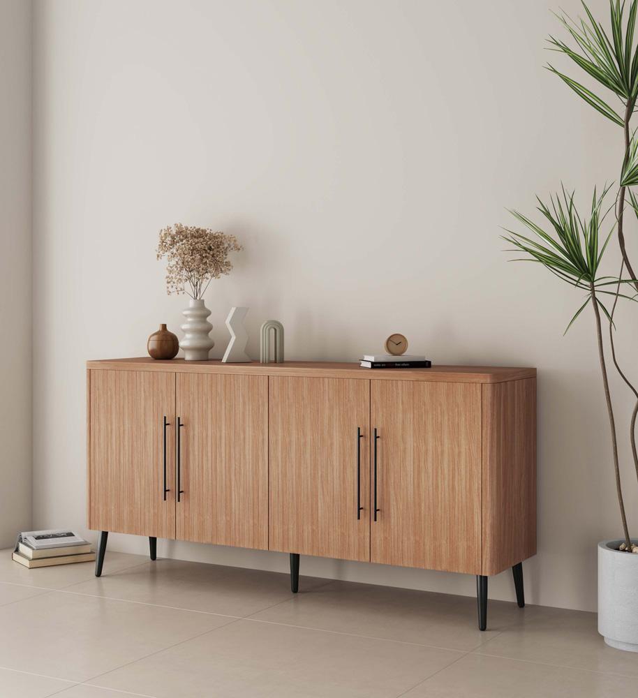 Manhattan Comfort - Jodie Sideboard with 8 Adjustable Shelves in Maple - SB001-MP veiw 10