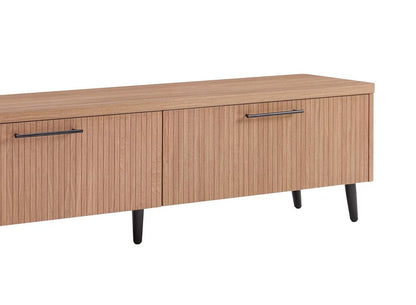 Manhattan Comfort - Jodie TV Stand with 2 Semi Pull Drawers in Maple - TV003-MP veiw 9