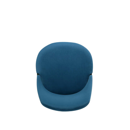 Manhattan Comfort - Kara Velvet Dining Chair with Beech Wood Legs in Blue - Set of 4 - 2-DC057-BL veiw 7