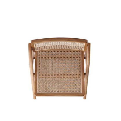 Manhattan Comfort - Lambinet Dining Folding Chair in Nature - Set of 2 - DCCA07-NA veiw 7