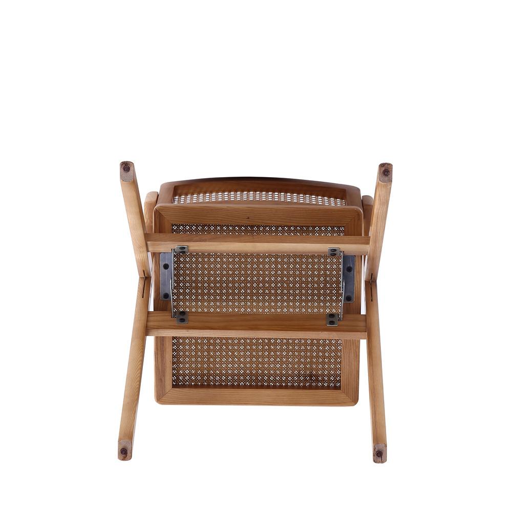 Manhattan Comfort - Lambinet Dining Folding Chair in Nature - Set of 2 - DCCA07-NA veiw 8