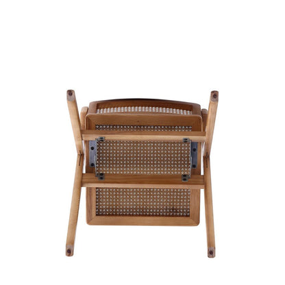 Manhattan Comfort - Lambinet Dining Folding Chair in Nature - Set of 2 - DCCA07-NA veiw 8