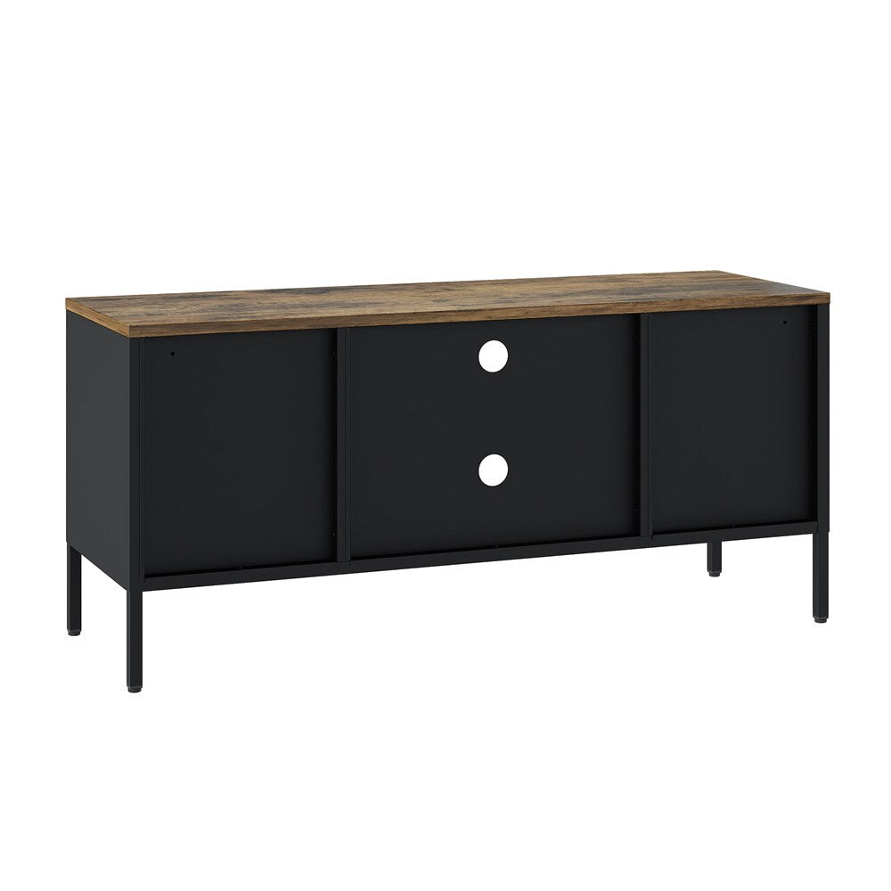 Manhattan Comfort - Landen 47 TV Stand with 6 Fixed Shelves in Black - TV010-BK veiw 6