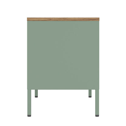 Manhattan Comfort - Landen 47 TV Stand with 6 Fixed Shelves in Green - TV010-GR veiw 5