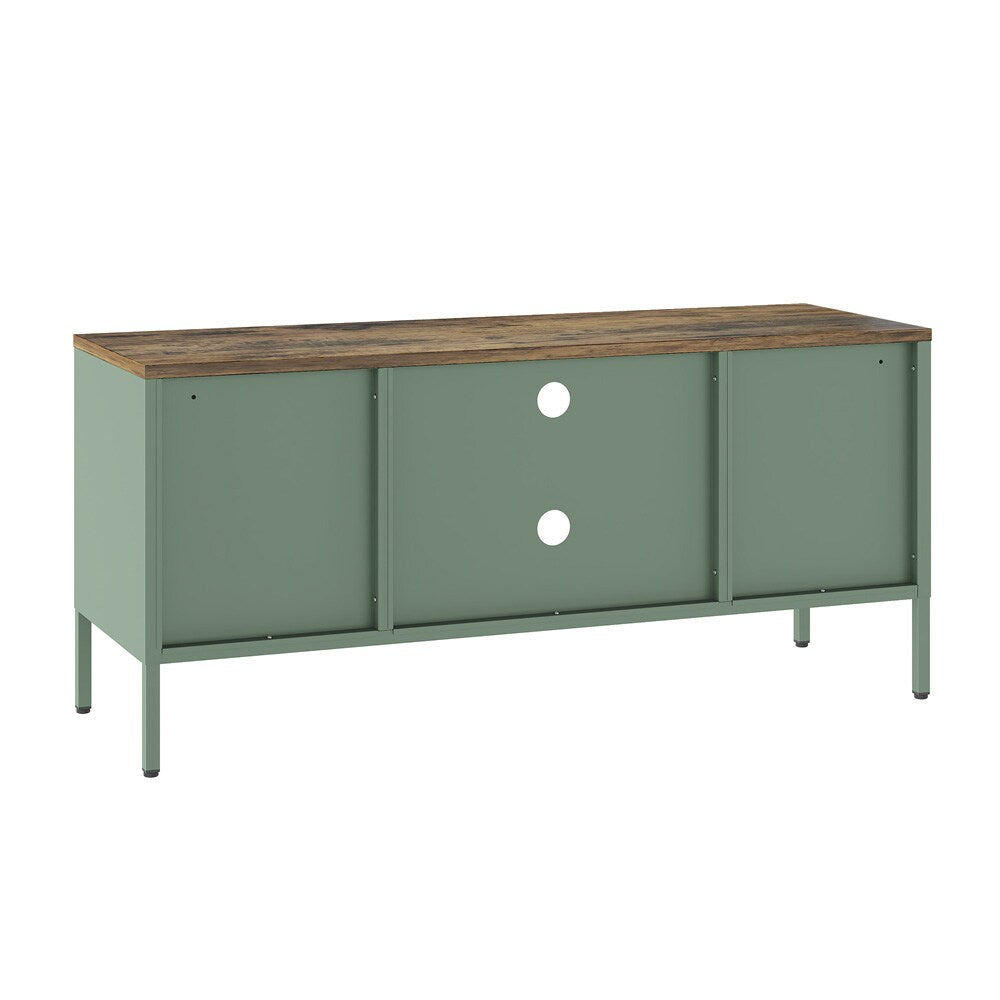 Manhattan Comfort - Landen 47 TV Stand with 6 Fixed Shelves in Green - TV010-GR veiw 6