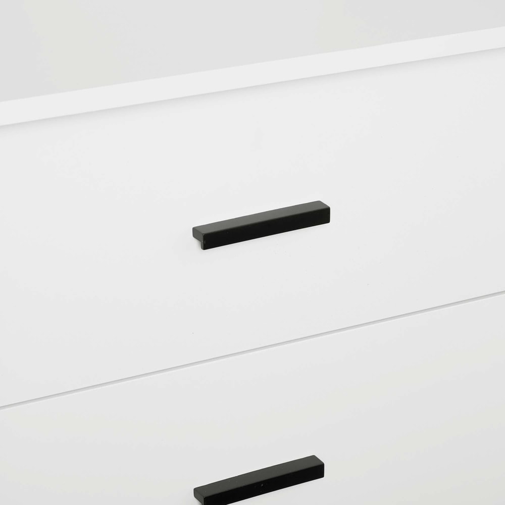 Manhattan Comfort - 2-Piece Lee Wardrobe Closet with 4 Drawers in White - 2-WC0012-WH veiw 6