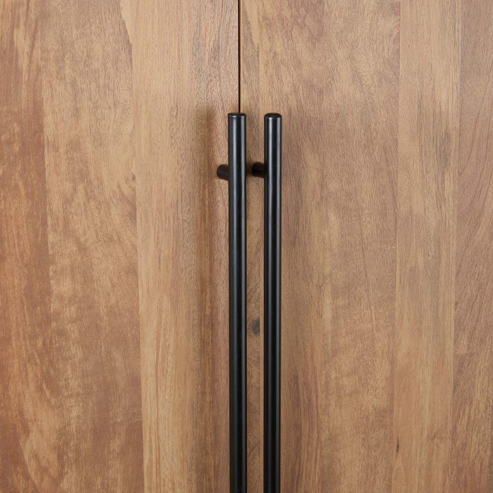 Manhattan Comfort - 2-Piece Lee Wardrobe Closetwith 2 Drawers in Golden Brown - 2-WC0013-GB veiw 7
