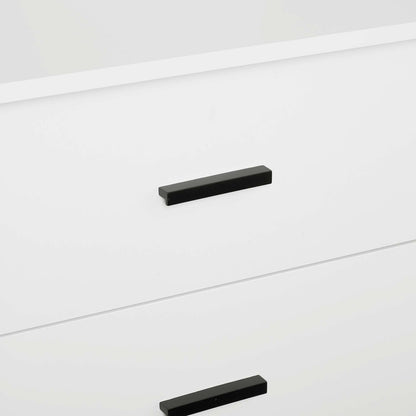 Manhattan Comfort - 2-Piece Lee Wardrobe Closetwith 2 Drawers in White - 2-WC0013-WH veiw 6