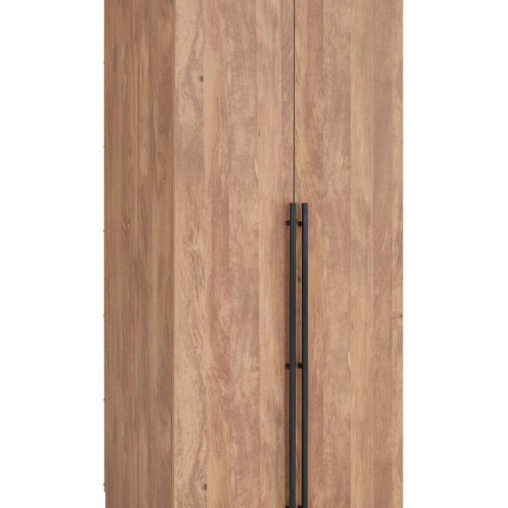 Manhattan Comfort - Lee Wardrobe Closet 3.0 with 12 Adjustable Shoe Rack Shelves in Golden Brown - Set of 3 - 3-WC003-GB veiw 7