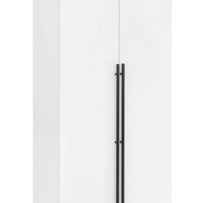 Manhattan Comfort - Lee Wardrobe Closet 3.0 with 12 Adjustable Shoe Rack Shelves in White - Set of 3 - 3-WC003-WH veiw 7