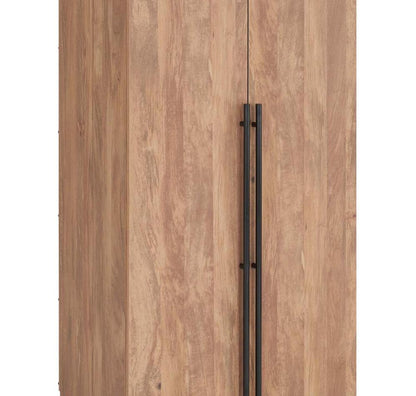 Manhattan Comfort - Lee Wardrobe Closet 1.0 with 2 Full Extension Drawers in Golden Brown - WC001-GB veiw 8