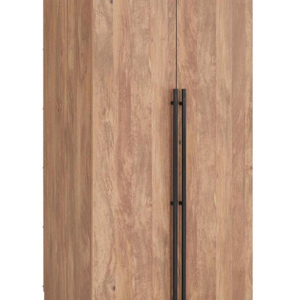 Manhattan Comfort - Lee Wardrobe Closet 2.0 with 2 Full Extension Drawers in Golden Brown - WC002-GB veiw 7