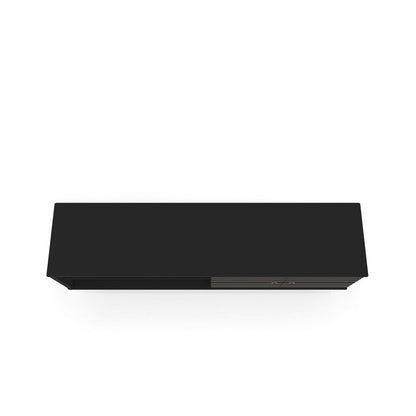 Manhattan Comfort - Liberty 63W TV Stand with 3 Fixed Shelves in Black - 201AMC8 veiw 4