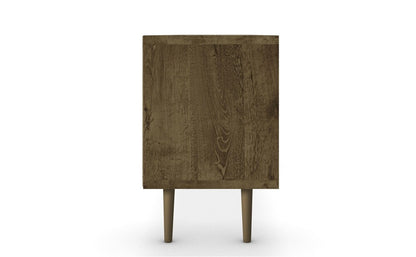 Manhattan Comfort - Liberty TV Stand with 1 Drawers in Rustic Brown and 3D Brown Prints - 202AMC97 veiw 5
