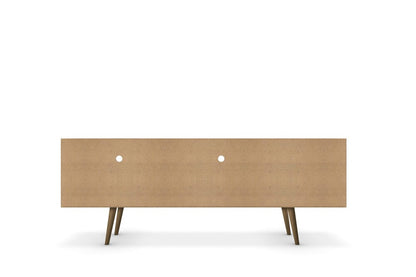Manhattan Comfort - Liberty TV Stand with 1 Drawers in Rustic Brown and 3D Brown Prints - 202AMC97 veiw 6