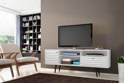 Manhattan Comfort - Liberty TV Stand with 1 Drawers in White - 202AMC6 veiw 8