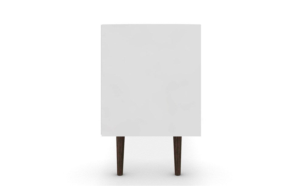Manhattan Comfort - Liberty TV Stand with 1 Drawers in White and Aqua Blue - 202AMC63 veiw 5