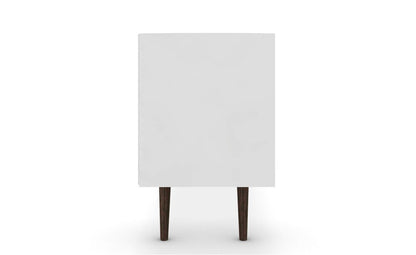 Manhattan Comfort - Liberty TV Stand with 1 Drawers in White and Aqua Blue - 202AMC63 veiw 5