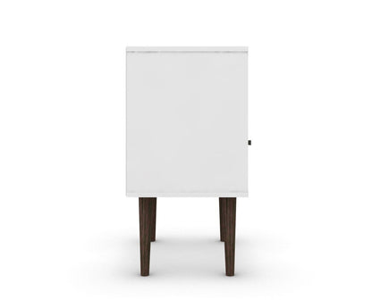 Manhattan Comfort - Liberty Nightstand with 1 Drawers in White - 203AMC6 veiw 5