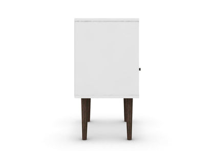 Manhattan Comfort - Liberty Nightstand with 1 Drawers in White and Yellow - 203AMC63 veiw 5