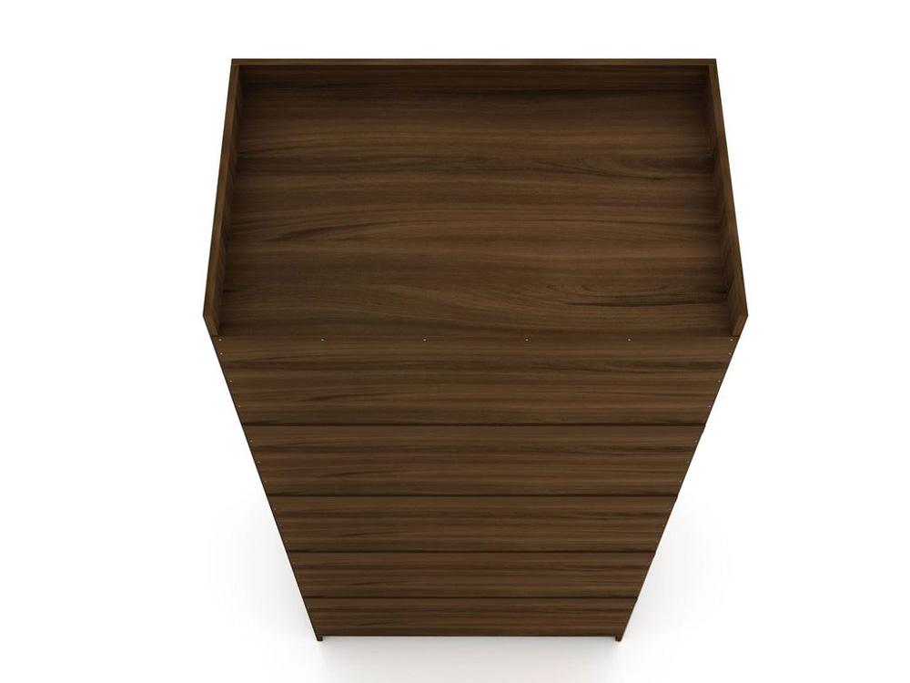 Manhattan Comfort - Mulberry Closet with 2 Drawers in Brown - 109GMC5 veiw 7