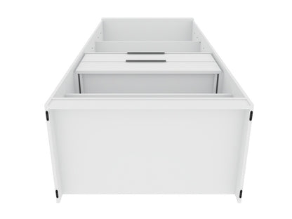 Manhattan Comfort - Mulberry Closet with 4 Drawers in White - Set of 2 - 112GMC1 veiw 4