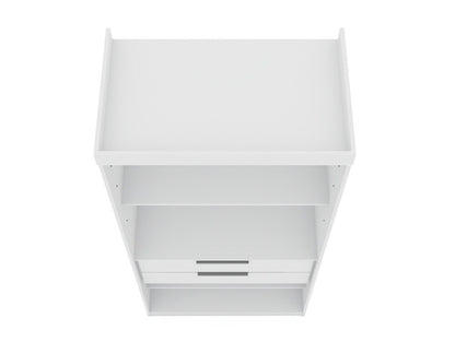 Manhattan Comfort - Mulberry Door Closet with 2 Drawers in White - 116GMC1 veiw 4