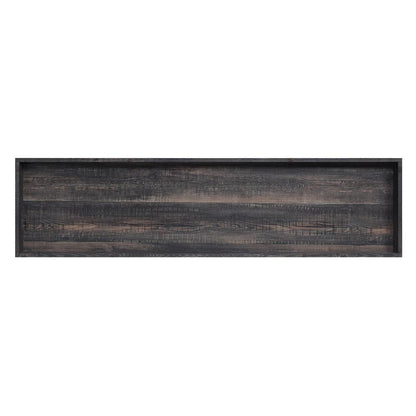 Manhattan Comfort - Myrtle TV Stand with 7 Fixed Shelves in Heavy Brown - TVFP2-BR veiw 5
