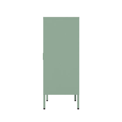 Manhattan Comfort - Naomi 31.5 Accent Cabinet with 3 Adjustable Shelves in Green - AF006-GR veiw 5