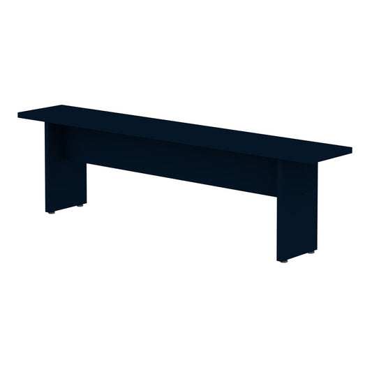 Manhattan Comfort - Nomad Dining Bench with MDF Legs in Blue - 123GMC4 veiw 1