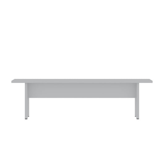 Manhattan Comfort - Nomad Dining Bench with MDF Legs in White - 123GMC1 veiw 2