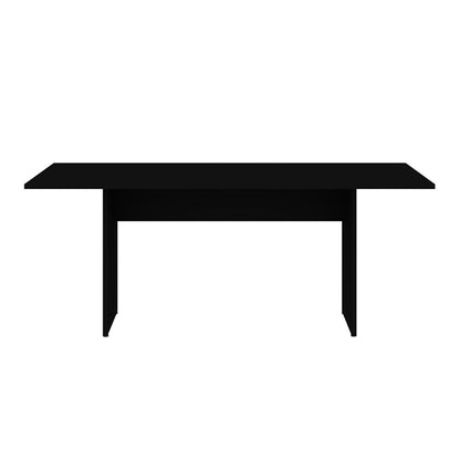 Manhattan Comfort - Nomad Dining Table with MDF Legs in Black - 122GMC2 veiw 2