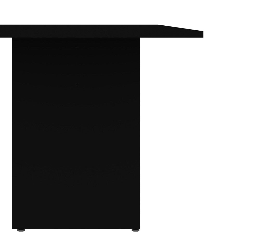 Manhattan Comfort - Nomad Dining Table with MDF Legs in Black - 122GMC2 veiw 6