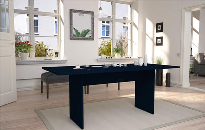Manhattan Comfort - Nomad Dining Table with MDF Legs in Blue - 122GMC4 veiw 7