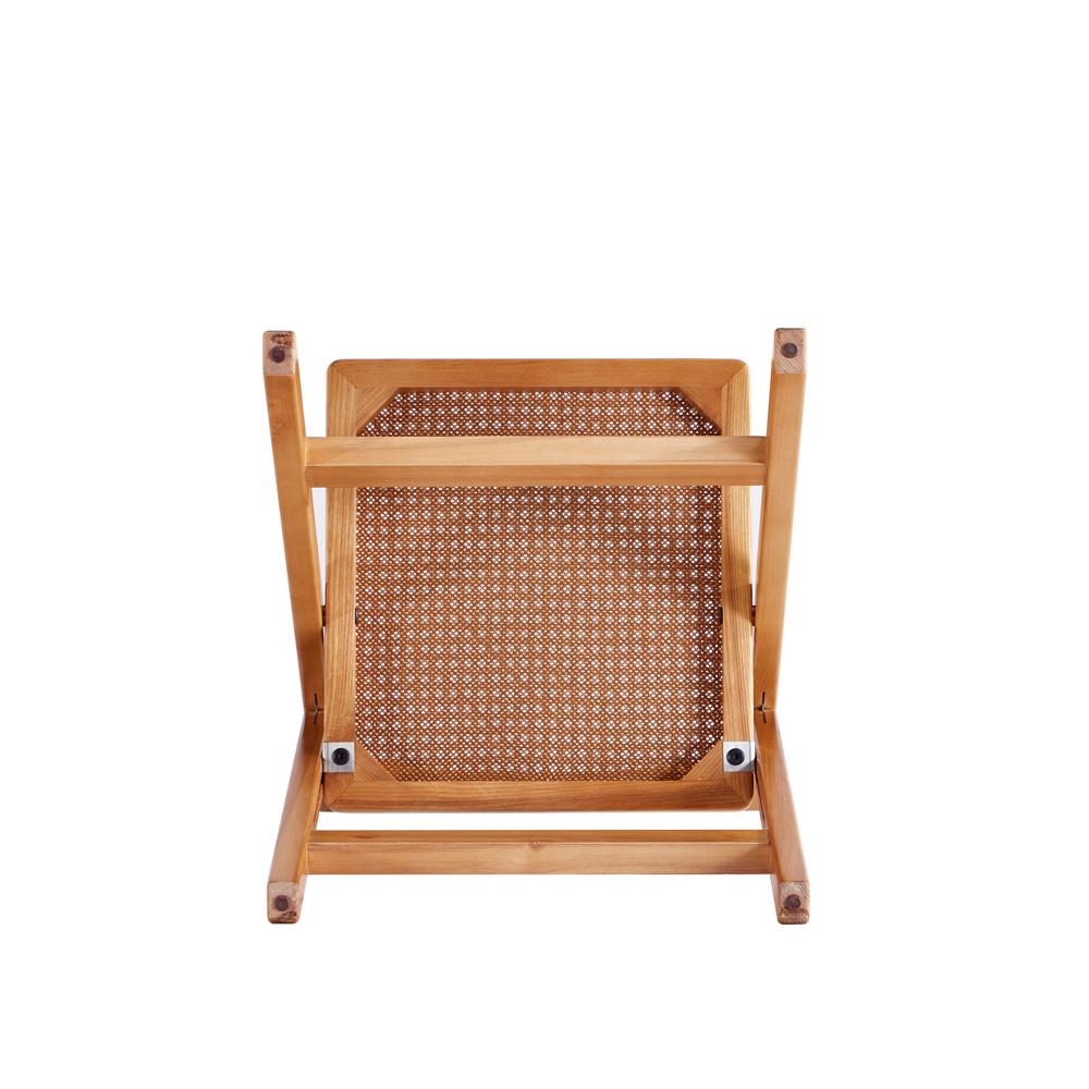 Manhattan Comfort - Pullman Dining Folding Chair with American Ash Wood Legs in Nature - Set of 2 - DCCA08-NA veiw 8