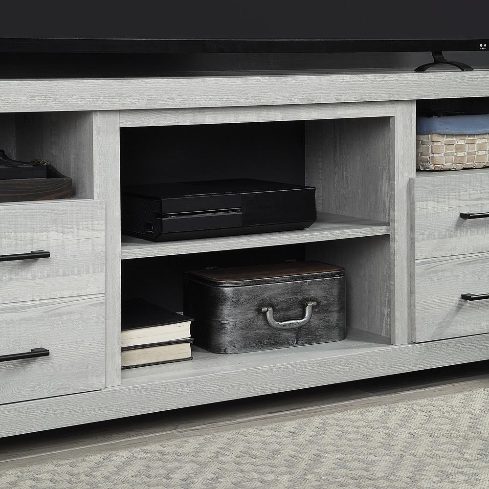 Manhattan Comfort - Richmond TV Stand with 2 Full Extension Drawers in Grey - TVFP1-GY veiw 8