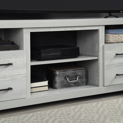 Manhattan Comfort - Richmond TV Stand with 2 Full Extension Drawers in Grey - TVFP1-GY veiw 8