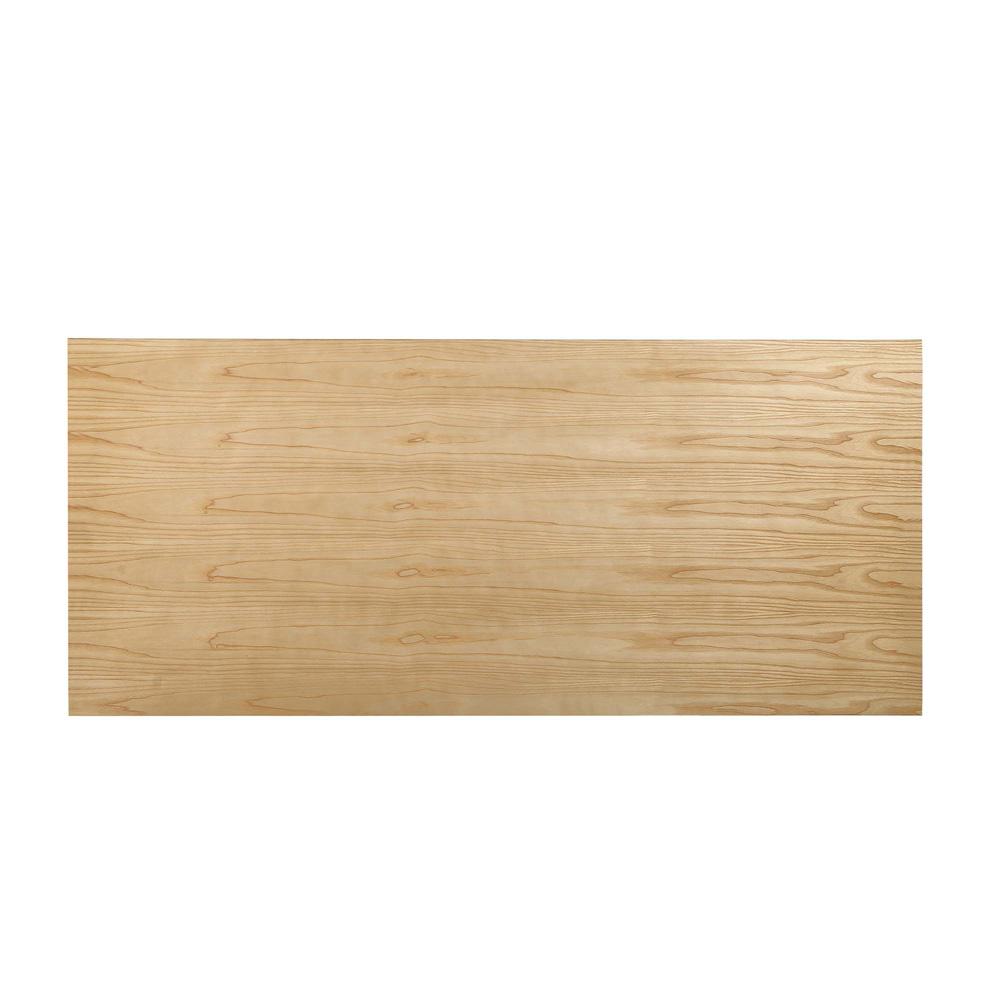 Manhattan Comfort - Rockaway Dining Table with American Solid Ash Wood Legs in Nature - DT02-NA veiw 5