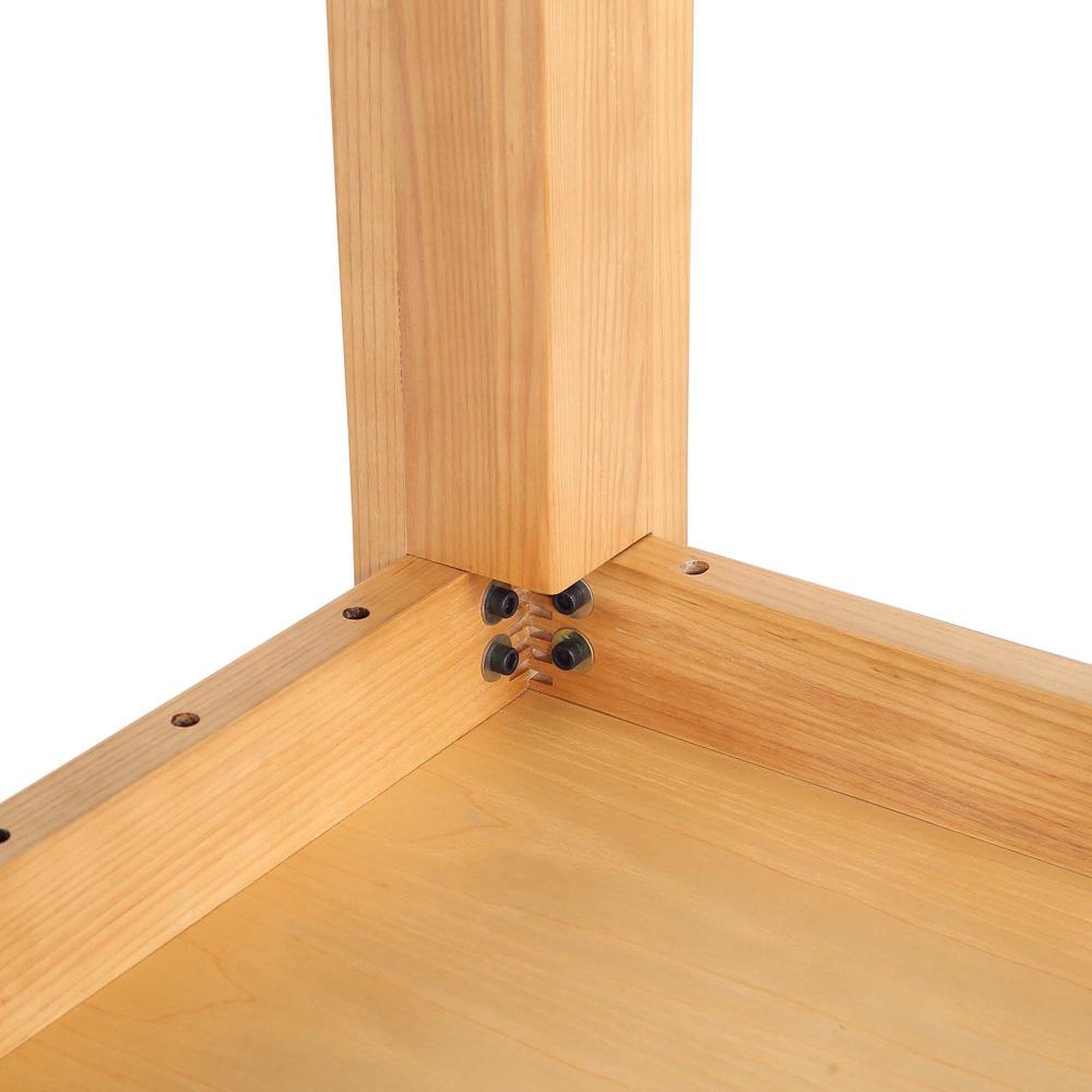 Manhattan Comfort - Rockaway Dining Table with American Solid Ash Wood Legs in Nature - DT02-NA veiw 8