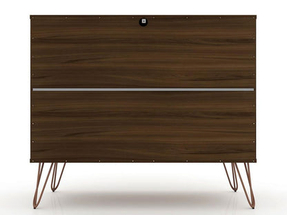 Manhattan Comfort - Rockefeller Dresser with 6 Drawers in Brown - Set of 2 - 2-103GMC5 veiw 7