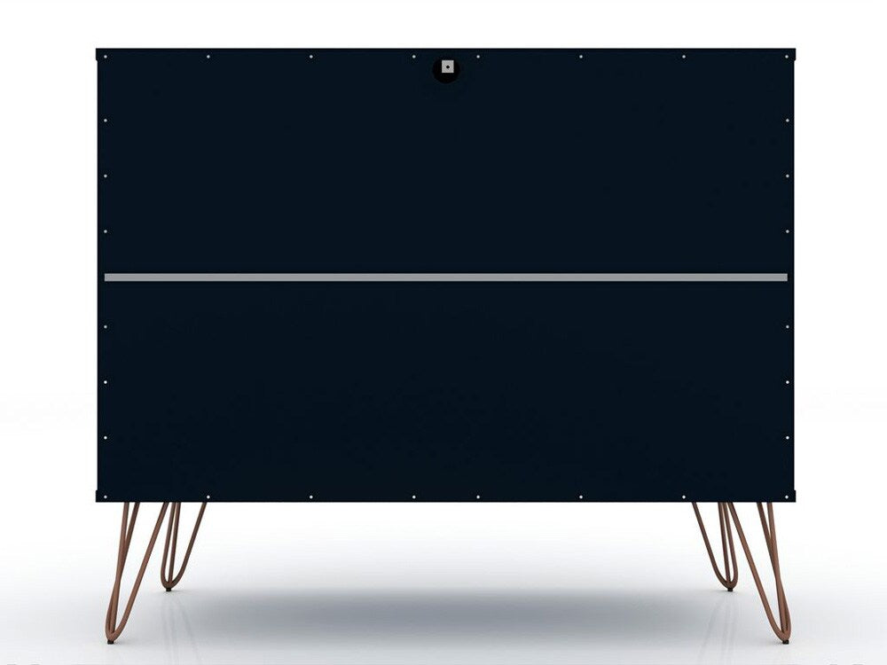 Manhattan Comfort - Rockefeller Dresser with 6 Drawers in Tatiana Midnight Blue - Set of 2 - 2-103GMC4 veiw 6