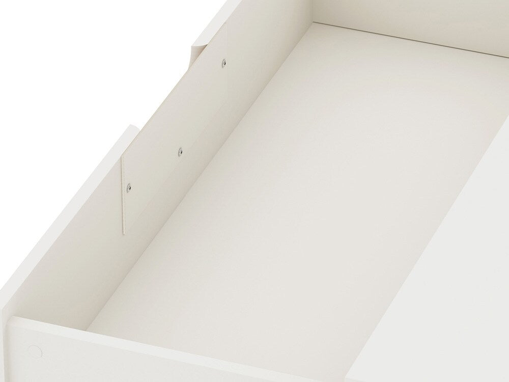 Manhattan Comfort - Rockefeller Dresser with 6 Drawers in White - Set of 2 - 2-103GMC1 veiw 8