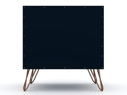 Manhattan Comfort - Rockefeller Nightstand with 2 Drawers in Tatiana Midnight Blue - Set of 2 - 2-101GMC4 veiw 8