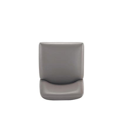 Manhattan Comfort - Serena Leatherette Counter Stool with Metal Legs in Grey - CS017-GY veiw 6