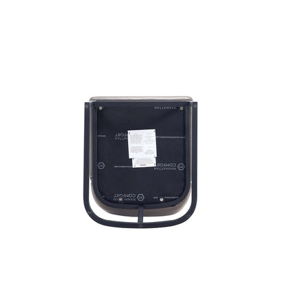 Manhattan Comfort - Serena Leatherette Counter Stool with Metal Legs in Grey - CS017-GY veiw 7