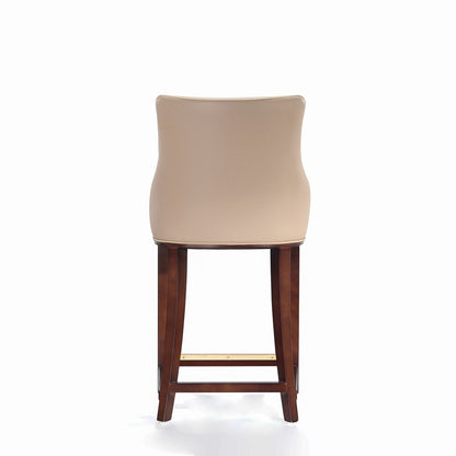 Manhattan Comfort - Shubert Leatherette Counter Stool in Tan - CS016-TN veiw 4