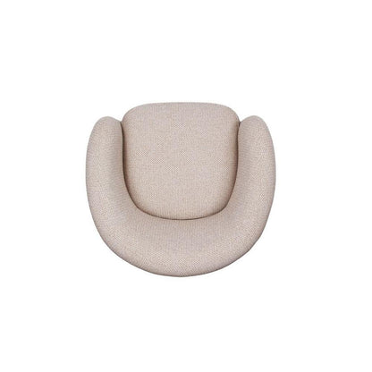 Manhattan Comfort - Sylvia Tweed Accent Chair with Pine Wood Legs in Gold Dust - AC070-GD veiw 5