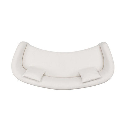 Manhattan Comfort - Sylvia Tweed Sofa with Pine Wood Legs in Angora - SF017-AN veiw 6